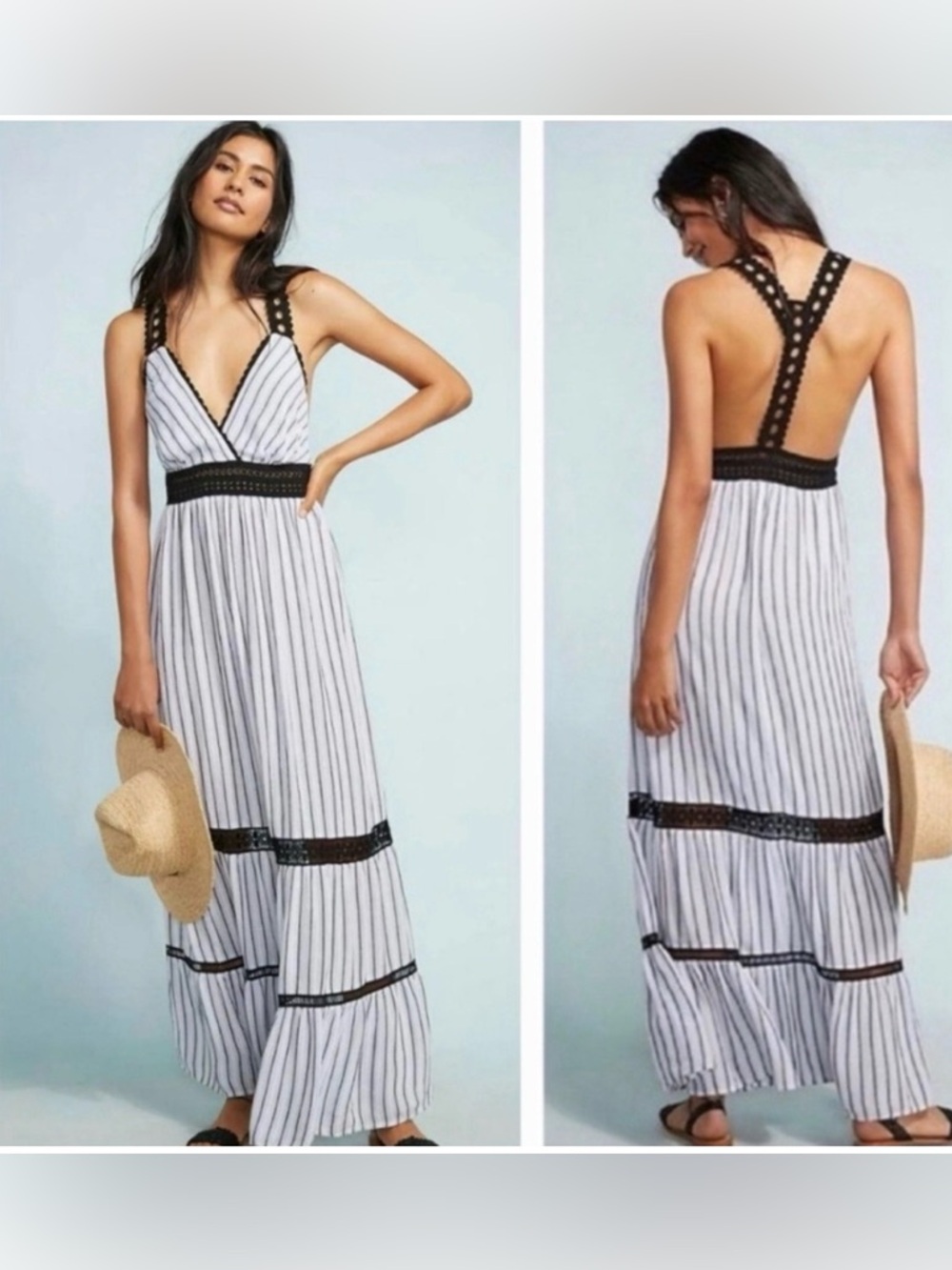 Anthropologie Maxi Dress Woman Size S